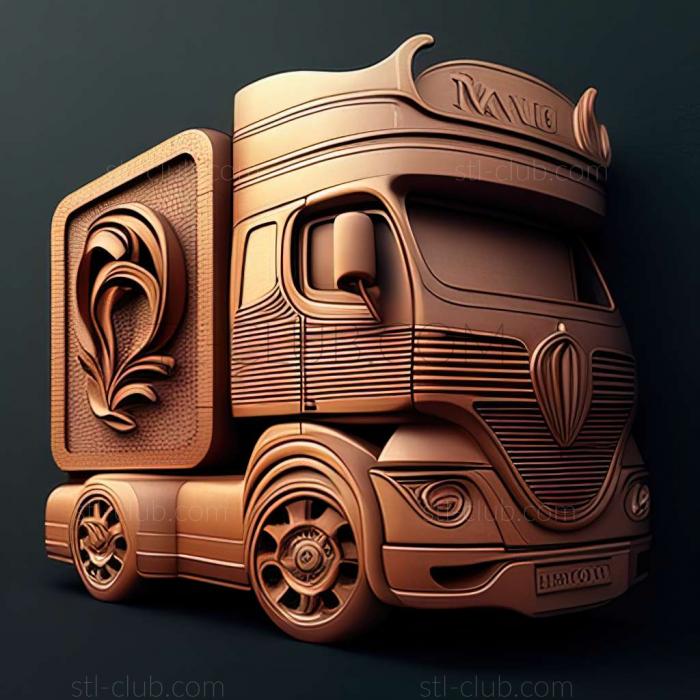 3D мадэль Renault T (STL)